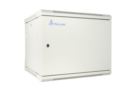 Szafka wisząca rack 9U 600x600 szara metalowe drzwi Szafka wisząca rack 9U 600x600 szara metalowe drzwi