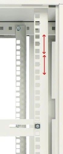 Szafka wisząca rack 9U 600x600 szara metalowe drzwi Szafka wisząca rack 9U 600x600 szara metalowe drzwi