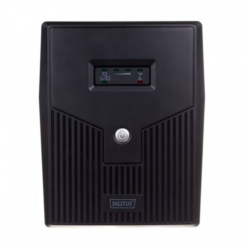 Zasilacz awaryjny UPS Line-Ineractive LED, 2000VA/1200W, 2x12V/9Ah, AVR, 4xSCHUKO, USB, RS232, RJ45 Zasilacz awaryjny UPS Line-Ineractive LED, 2000VA/1200W, 2x12V/9Ah, AVR, 4xSCHUKO, USB, RS232, RJ45