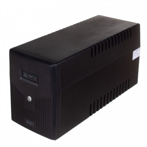 Zasilacz awaryjny UPS Line-Ineractive LED, 2000VA/1200W, 2x12V/9Ah, AVR, 4xSCHUKO, USB, RS232, RJ45 Zasilacz awaryjny UPS Line-Ineractive LED, 2000VA/1200W, 2x12V/9Ah, AVR, 4xSCHUKO, USB, RS232, RJ45