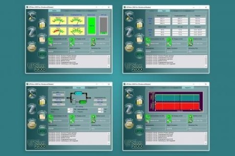Zasilacz awaryjny UPS Line-Ineractive LED, 2000VA/1200W, 2x12V/9Ah, AVR, 4xSCHUKO, USB, RS232, RJ45 Zasilacz awaryjny UPS Line-Ineractive LED, 2000VA/1200W, 2x12V/9Ah, AVR, 4xSCHUKO, USB, RS232, RJ45