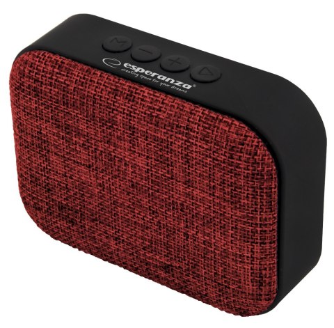 Głośnik Bluetooth FM Samba czerwony Głośnik Bluetooth FM Samba czerwony