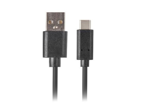 Kabel USB CM - AM 2.0 1m czarny QC 3.0, pełna miedź Kabel USB CM - AM 2.0 1m czarny QC 3.0, pełna miedź