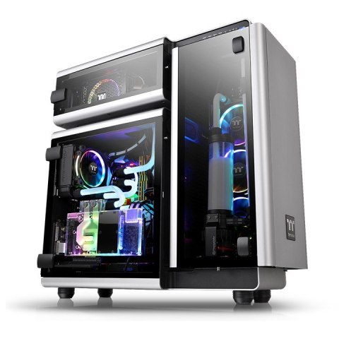 Obudowa LEVEL 20 RGB Riing Plus E-ATX Full Tower T.Glass - Szara Obudowa LEVEL 20 RGB Riing Plus E-ATX Full Tower T.Glass - Szara