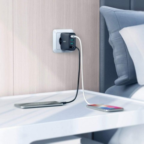 PA-T18 ładowarka sieciowa 4xUSB Quick Charge 3.0 10.2A 42W PA-T18 ładowarka sieciowa 4xUSB Quick Charge 3.0 10.2A 42W