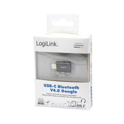 Adapter USB-C Bluetooth v4.0, czarny Adapter USB-C Bluetooth v4.0, czarny