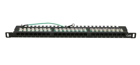 Patchpanel 24 porty 0.5U CAT6 UTP Patchpanel 24 porty 0.5U CAT6 UTP