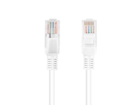 Patchcord PCU5-10CC-0500-W kat.5e 5M biały Patchcord PCU5-10CC-0500-W kat.5e 5M biały