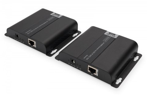 Przedłużacz (Extender) HDMI IP/Cat.5/6/7 120m 4K PoE HDCP 1.4 IR audio (zestaw)
