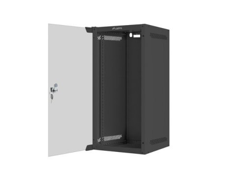 Szafa wisząca 10'' 12U 280x310 czarna FLAT PACK
