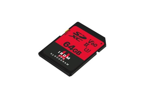Karta pamięci SDXC Iridium PRO 64GB V60 UHS-II U3 Karta pamięci SDXC Iridium PRO 64GB V60 UHS-II U3
