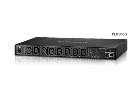 Listwa PDU 10A 8-Outlet 1U z pomiarem PE8108G-AX-G