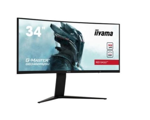 Monitor 34 cale GB3466WQSU-B1 VA,UWQHD,144HZ,1MS,1500R,HDMI/DPx2,USB 3.0 Monitor 34 cale GB3466WQSU-B1 VA,UWQHD,144HZ,1MS,1500R,HDMI/DPx2,USB 3.0