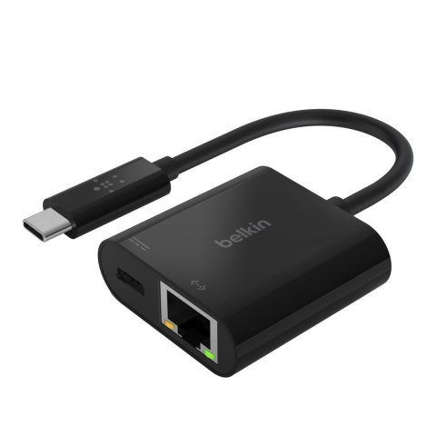 Adapter USB-C / Ethernet z ładowaniem Adapter USB-C / Ethernet z ładowaniem