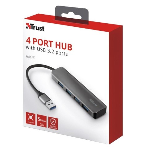 Hub 4 portowy HALYX USB 3.2