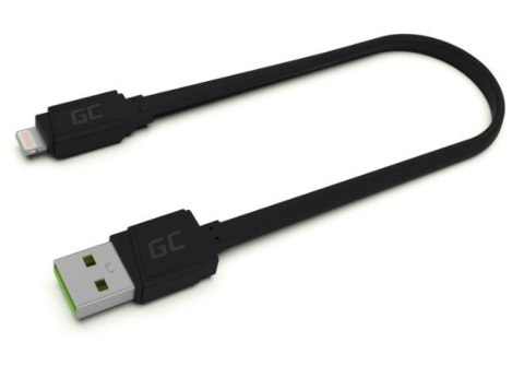 Kabel GCmatte USB - Lightning 25 cm, płaski Kabel GCmatte USB - Lightning 25 cm, płaski