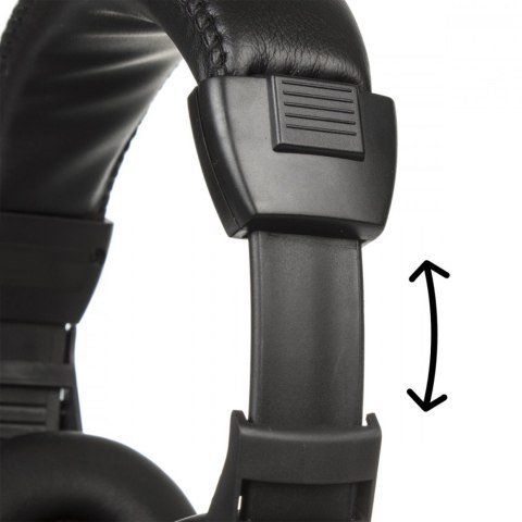 Słuchawki nauszne USB mikrofon AC862 Słuchawki nauszne USB mikrofon AC862