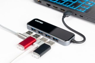 HUB szklany 4xUSB 3.1 A GEN 1 H1109A