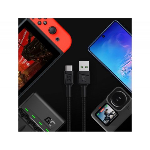Kabel GC PowerStream USB - USB-C 30 cm, QC 3.0 Kabel GC PowerStream USB - USB-C 30 cm, QC 3.0