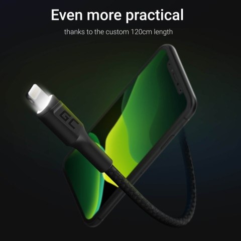 Kabel zestaw 3x GC Ray USB - Lightning 120 cm, LED Kabel zestaw 3x GC Ray USB - Lightning 120 cm, LED