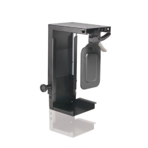 Uchwyt podbiurkowy na monitor PC CPU-D075 BLACK