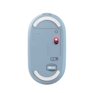 Mysz bezprzewodowa PUCK WRL RCHRGABLE BLU