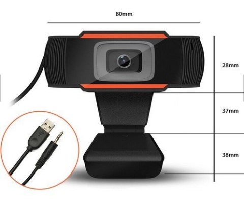 Kamerka internetowa 480p z mikrofonem X10 Kamerka internetowa 480p z mikrofonem X10