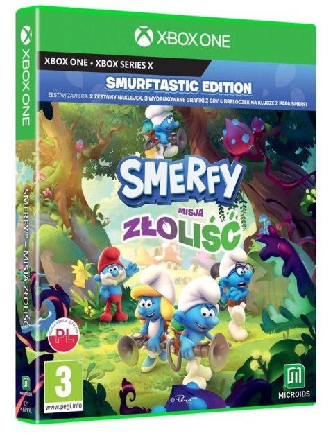 Gra Xone Smerfy Misja Złoliść Edycja Smerfastyczna Gra Xone Smerfy Misja Złoliść Edycja Smerfastyczna