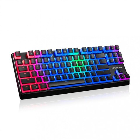 Przewodowa klawiatura mechaniczna RGB PUDDING EDITION czarna Przewodowa klawiatura mechaniczna RGB PUDDING EDITION czarna