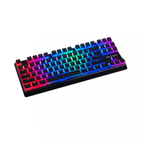 Przewodowa klawiatura mechaniczna RGB PUDDING EDITION czarna Przewodowa klawiatura mechaniczna RGB PUDDING EDITION czarna