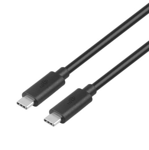 Kabel USB C-USB C 2m 60W 5Gbps USB 3.1 czarny