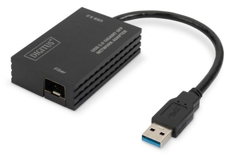Karta sieciowa przewodowa USB 3.0 A do RJ45 Gigabit SFP Ethernet 1 Gbps Fiber Chipset RTL8153 Karta sieciowa przewodowa USB 3.0 A do RJ45 Gigabit SFP Ethernet 1 Gbps Fiber Chipset RTL8153