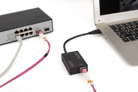 Karta sieciowa przewodowa USB 3.0 A do RJ45 Gigabit SFP Ethernet 1 Gbps Fiber Chipset RTL8153 Karta sieciowa przewodowa USB 3.0 A do RJ45 Gigabit SFP Ethernet 1 Gbps Fiber Chipset RTL8153