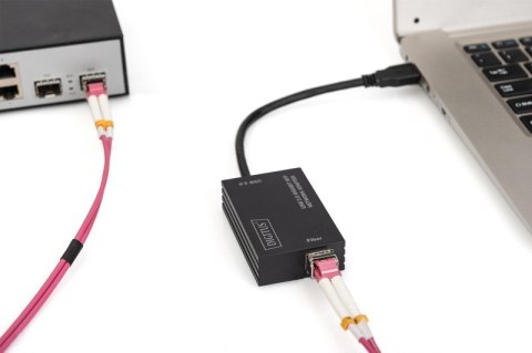 Karta sieciowa przewodowa USB 3.0 A do RJ45 Gigabit SFP Ethernet 1 Gbps Fiber Chipset RTL8153 Karta sieciowa przewodowa USB 3.0 A do RJ45 Gigabit SFP Ethernet 1 Gbps Fiber Chipset RTL8153