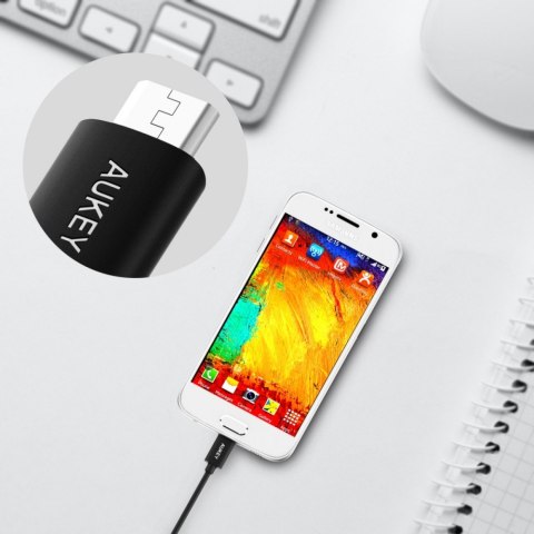 CB-D2 OEM kabel micro USB - USB-A 2m 2.4A 480 Mbps Quick Charge