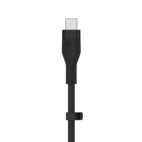 Kabel BoostCharge USB-C do USB-C 2.0 silikonowy 1m, czarny Kabel BoostCharge USB-C do USB-C 2.0 silikonowy 1m, czarny