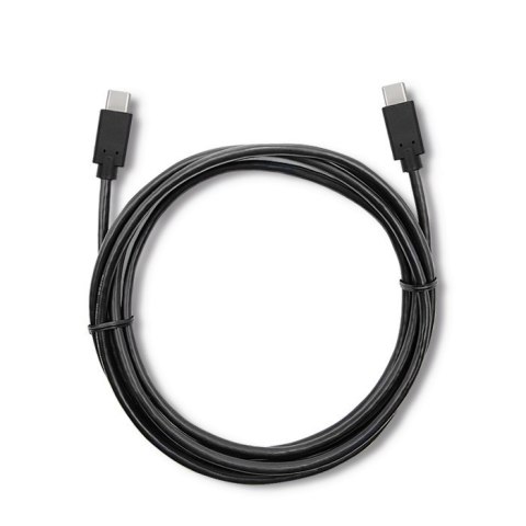 Kabel USB 3.1 typ C męski | USB 3.1 typ C męski | 2m | Czarny Kabel USB 3.1 typ C męski | USB 3.1 typ C męski | 2m | Czarny