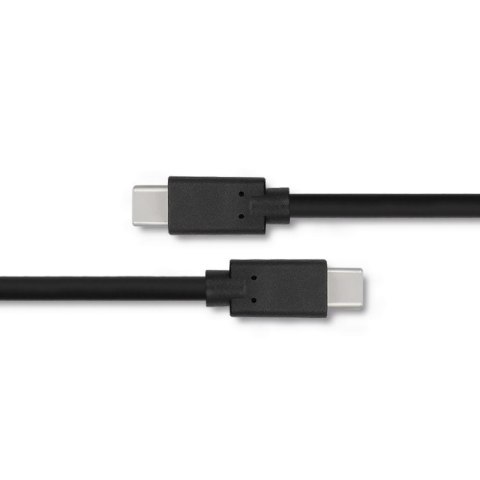 Kabel USB 3.1 typ C męski | USB 3.1 typ C męski | 2m | Czarny Kabel USB 3.1 typ C męski | USB 3.1 typ C męski | 2m | Czarny