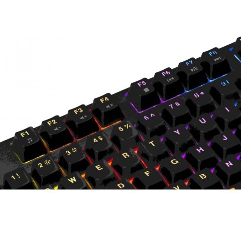 Klawiatura gamingowa BLITZ GK-240L mechaniczna podświetlenie RGB Klawiatura gamingowa BLITZ GK-240L mechaniczna podświetlenie RGB