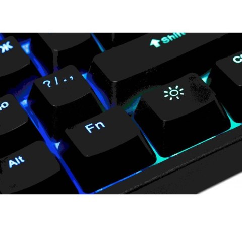 Klawiatura gamingowa BLITZ GK-240L mechaniczna podświetlenie RGB Klawiatura gamingowa BLITZ GK-240L mechaniczna podświetlenie RGB