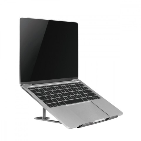 Podstawka pod laptop aluminiowa Ergo Office ER-416G Szara