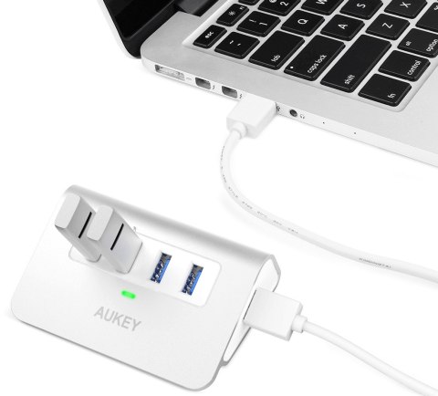 CB-H5 aluminiowy HUB USB-A | 4xUSB 3.0 | 5Gbps CB-H5 aluminiowy HUB USB-A | 4xUSB 3.0 | 5Gbps