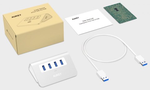 CB-H5 aluminiowy HUB USB-A | 4xUSB 3.0 | 5Gbps CB-H5 aluminiowy HUB USB-A | 4xUSB 3.0 | 5Gbps