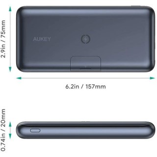 PB-WL03 Power Bank 20000 mAh bezprzewodowe ładowanie Qi LED Power Delivery 3.0 Quick Charge 3.0 22.5W