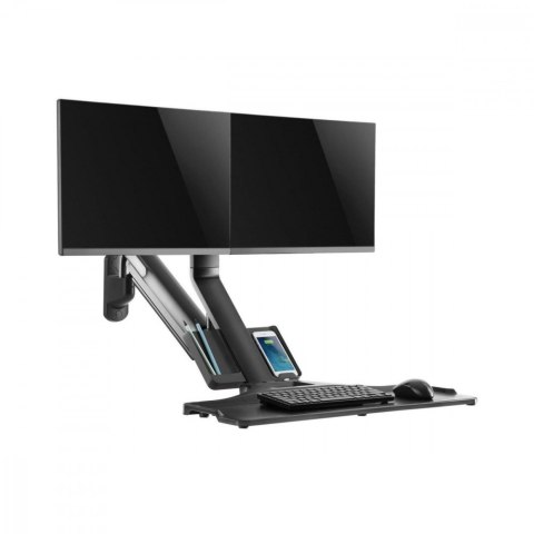 Uchwyt na 2 monitory i klawiaturę MC-633 Uchwyt na 2 monitory i klawiaturę MC-633
