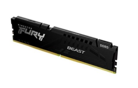 Pamięć DDR5 Fury Beast 8GB(1* 8GB)/5200 CL40 czarna Pamięć DDR5 Fury Beast 8GB(1* 8GB)/5200 CL40 czarna