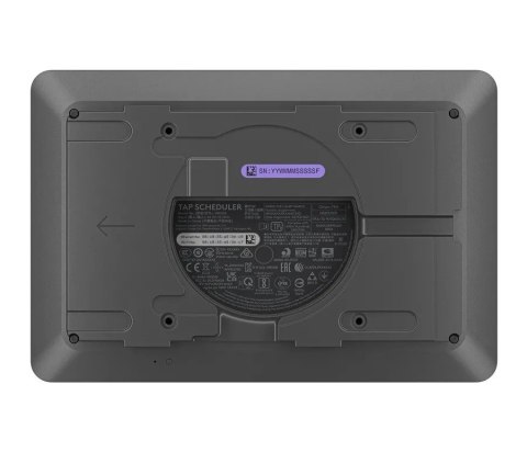 Tablet do rezerwacji sal Tap Scheduler grafitowy