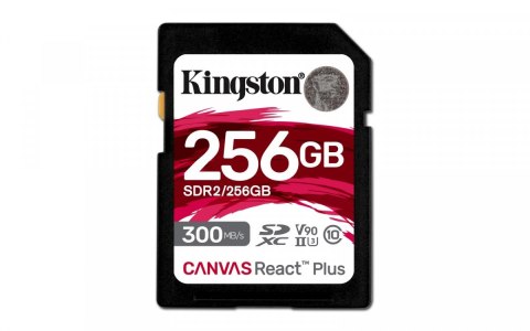 Karta pamięci SD 256GB Canvas React Plus 300/260 UHS-II U3