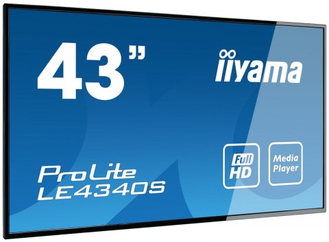 Monitor 43 LE4340S-B3 VA/FHD/HDMI/VGA/USB/RJ45/2X10W/16/7