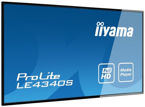Monitor 43 LE4340S-B3 VA/FHD/HDMI/VGA/USB/RJ45/2X10W/16/7
